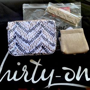 Thirty One Gifts Hello Happy Bag Raindrop Chevron